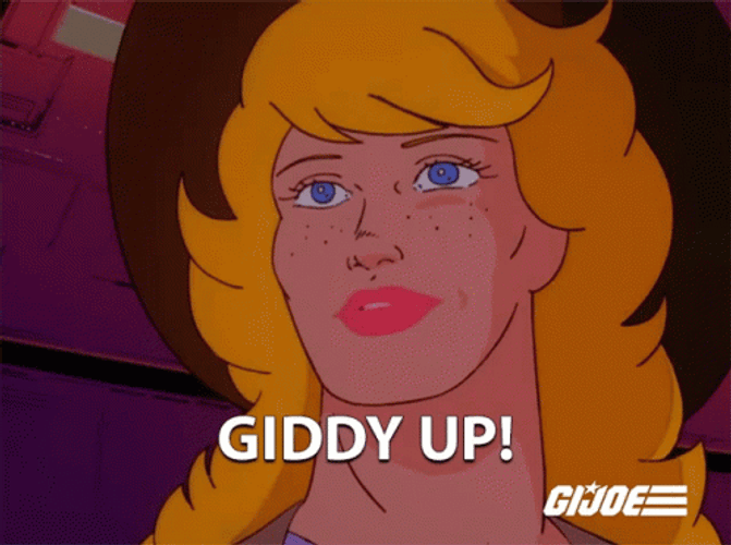 Giddy Up Honda Lou GIF