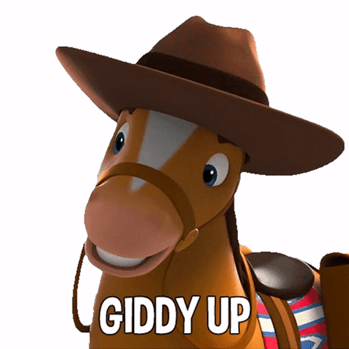 Giddy Up Horsey GIF