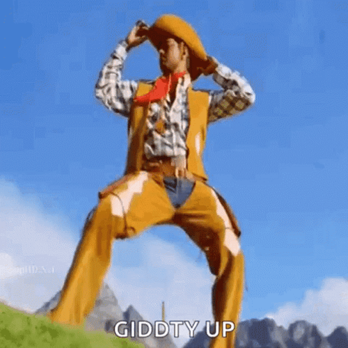 Giddy Up In A Sunny Day GIF