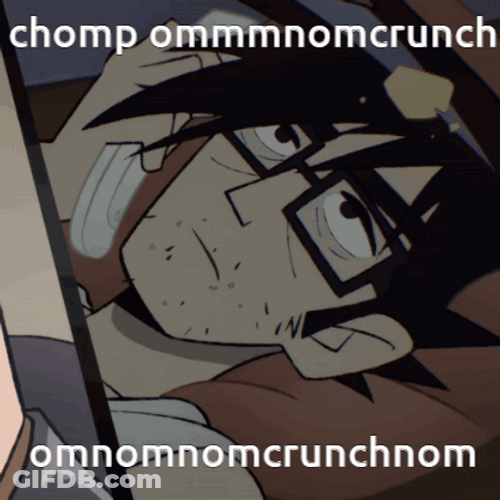 Gideon Graves Chomp GIF