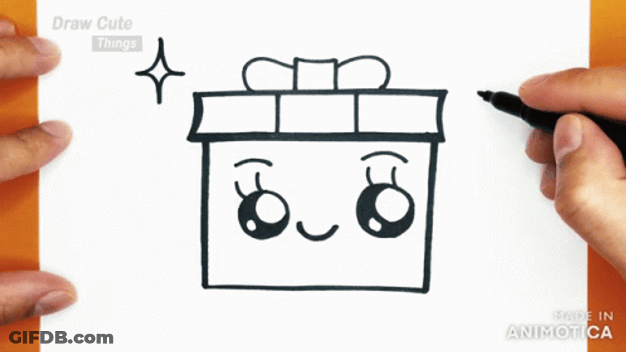 Gift Box Sketch Tuesday GIF