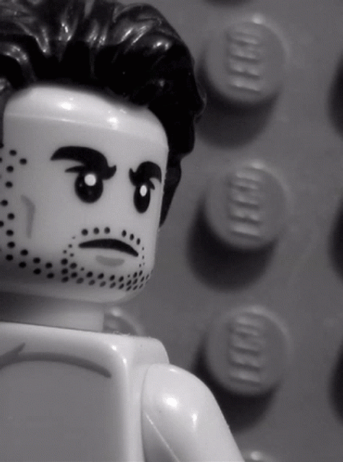 Gigachad Meme Lego Figure GIF