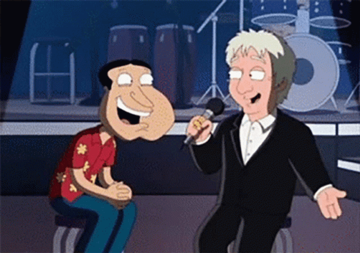 Giggity Quagmire Duet On Stage GIF