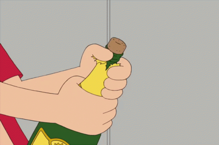 Giggity Quagmire Opened A Champagne GIF