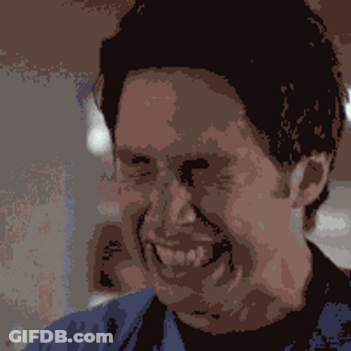 Giggling Guy Head Explode GIF