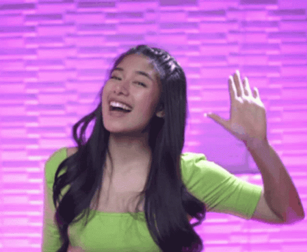 Gigi DeLana Present Filipina Singer GIF