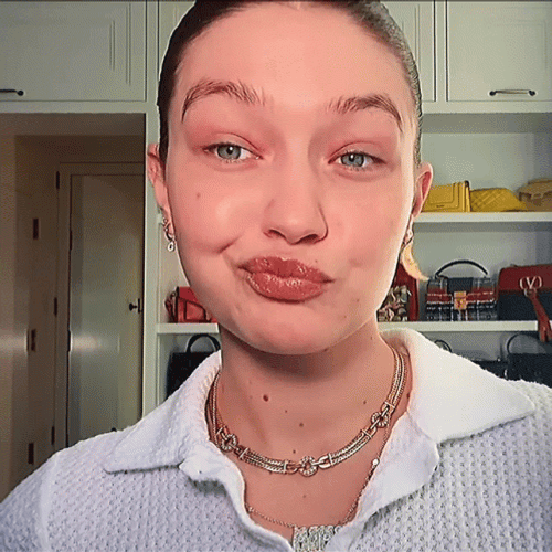 Gigi Hadid Approving GIF