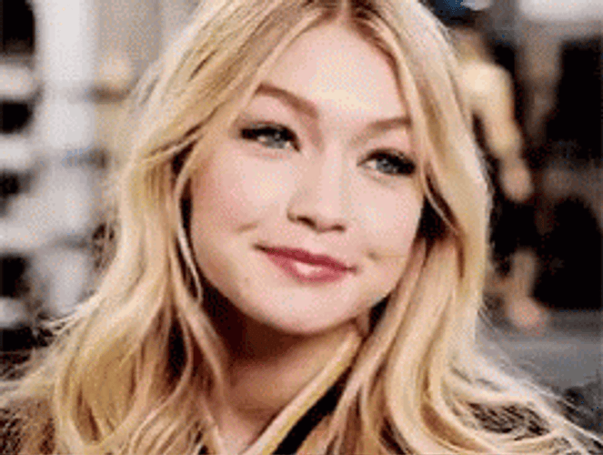Gigi Hadid Bright Aura GIF