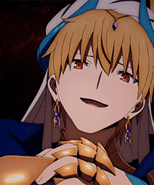 Gilgamesh Fate Grand Order Talking GIF