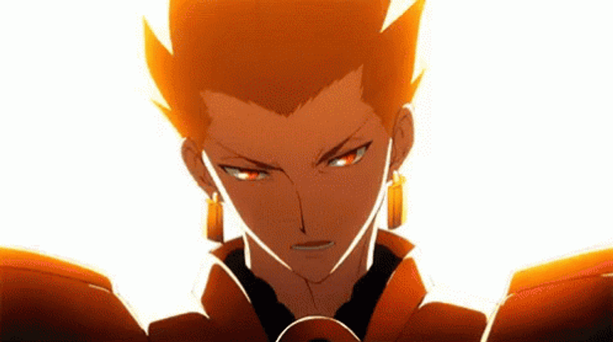 Gilgamesh Fate Stay Night Got Angry GIF