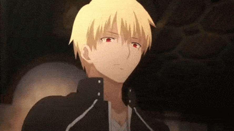 Gilgamesh Fate Stay Night Standing GIF