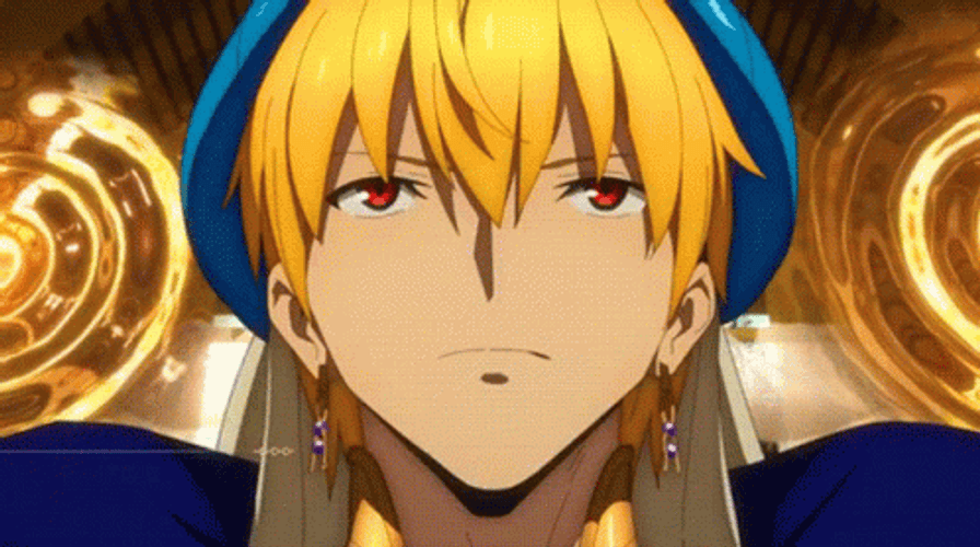 Gilgamesh Magic Fate Grand Order GIF