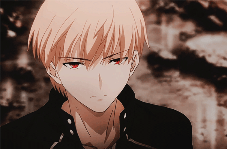 Gilgamesh Stay Night Red Eye Stare GIF