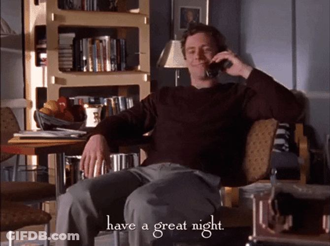 Gilmore Girls Max Medina Have A Great Night GIF