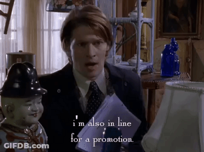Gilmore Girls Series I'm Line For Promotion GIF