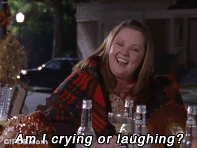 Gilmore Girls Sookie St. James  Laugh Cryie GIF