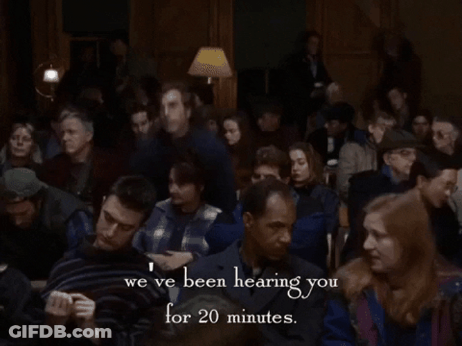 Gilmore Girls Well Excuse Me Andrew GIF