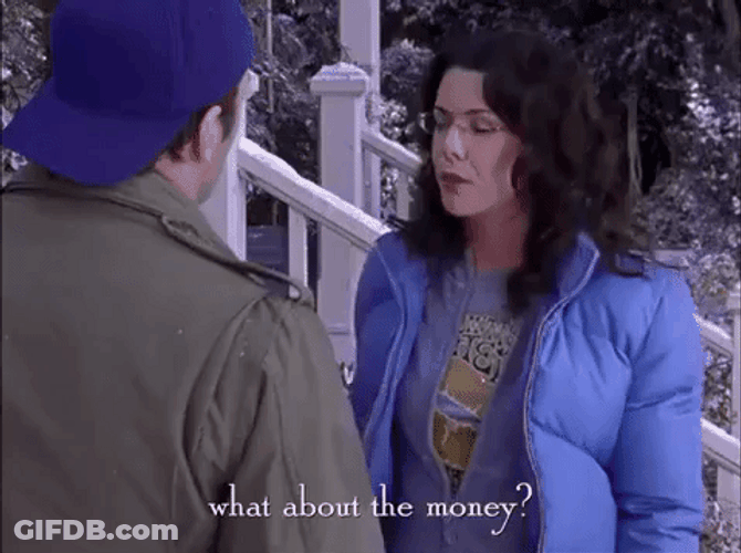 Gilmore Girls Where's My Money GIF