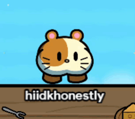Gimkit Hamster Travelling Along Buildings GIF