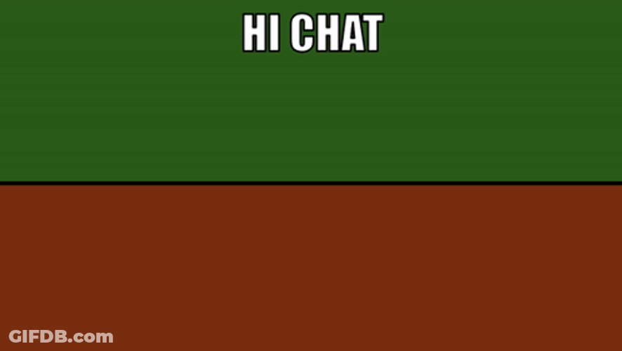 Gimkit Tim Peeking Hi Chat GIF