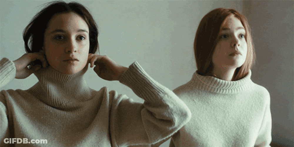 Ginger And Rosa White Sweater Weather Snl GIF