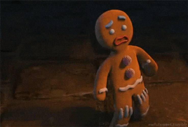 Ginger Bread Man Its Poop Again GIF