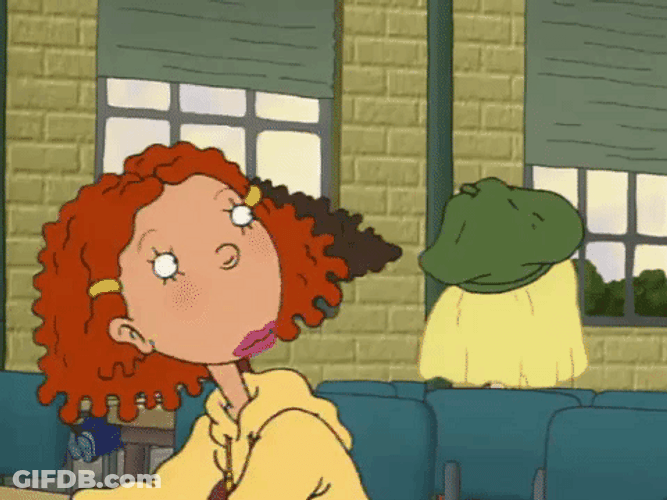 Ginger Foutley Acting Like Such A Spaz GIF