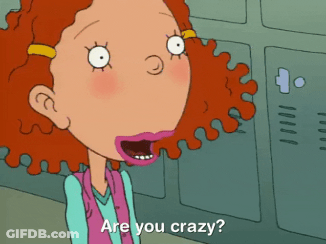 Ginger Foutley Are You Crazy GIF
