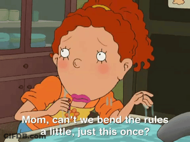 Ginger Foutley Can't Bend The Rules GIF