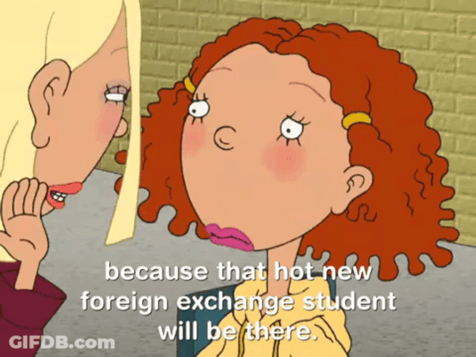 Ginger Foutley Hot New Student GIF