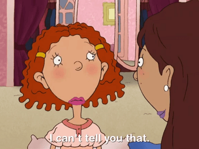 Ginger Foutley I Can't Tell You That GIF
