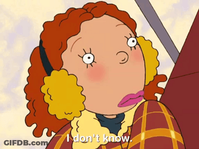 Ginger Foutley I Don't Know GIF