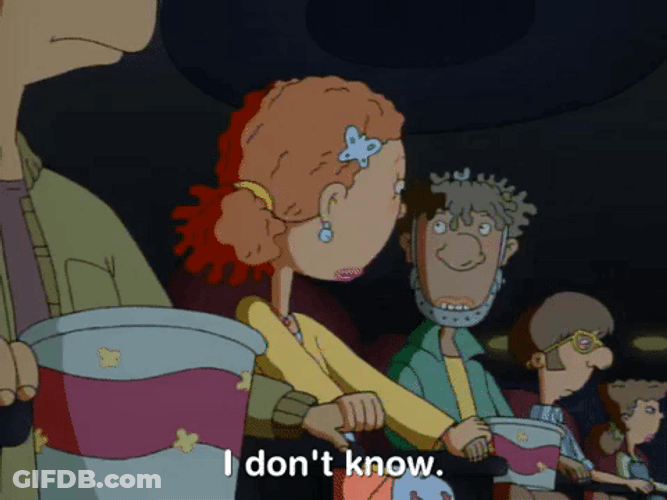 Ginger Foutley I Don't Know GIF