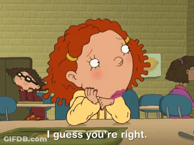 Ginger Foutley I Guess You're Right GIF