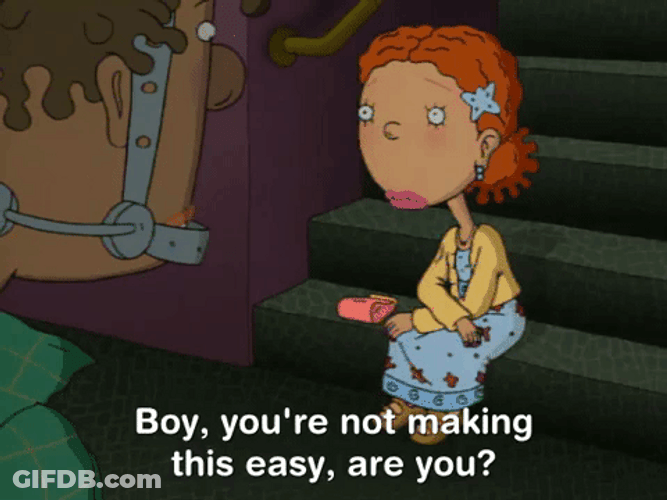Ginger Foutley Not Making This Easy GIF