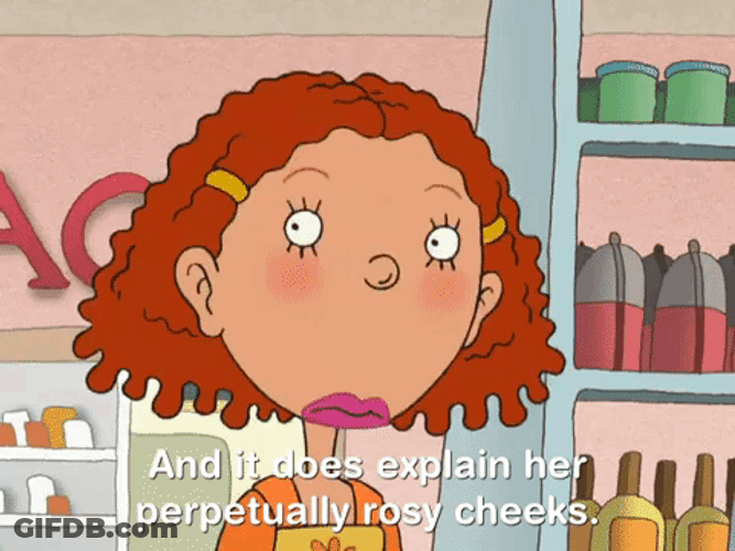 Ginger Foutley Rosy Cheeks GIF