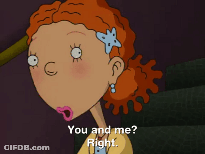 Ginger Foutley You And Me, Right GIF