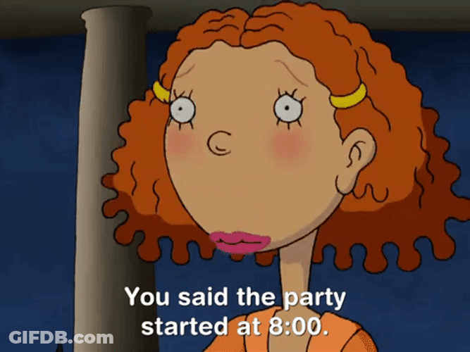 Ginger Foutley You Said Part Started At 8 GIF