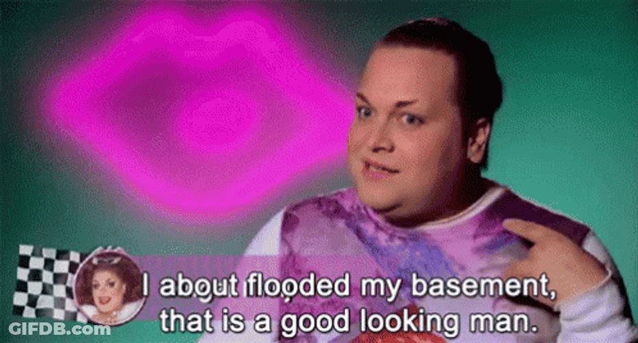 Ginger Minj Flooded Basement GIF