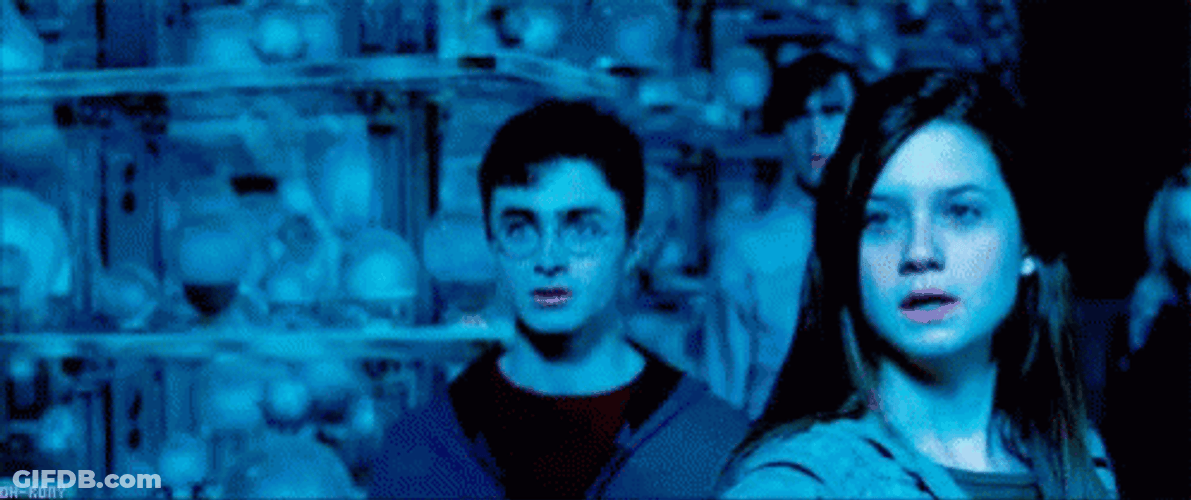 Ginny Weasley Casting Spell GIF