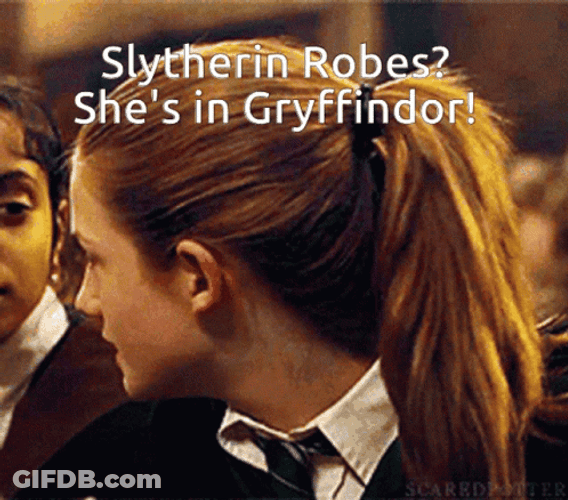 Ginny Weasley Gryffindor GIF