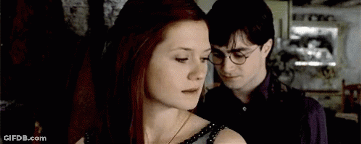 Ginny Weasley Staring At Harry Potter GIF