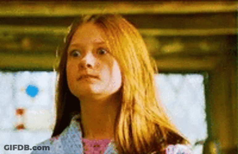 Ginny Weasley Surprised Face GIF
