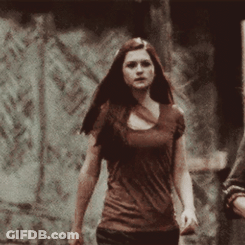 Ginny Weasley Walking GIF