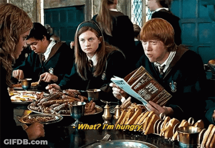 Ginny Weasley What Im Hungry GIF