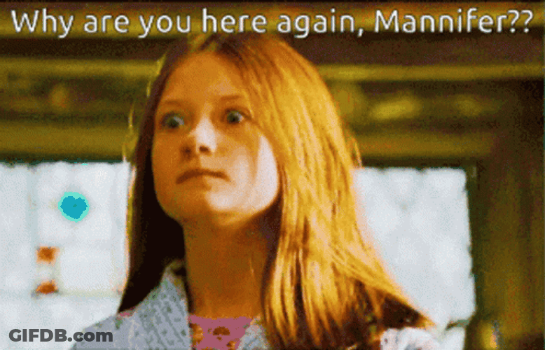 Ginny Weasley Why Are You Here Again GIF