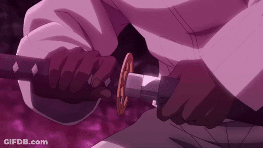 Gintama Anime Fights Violent Clash GIF