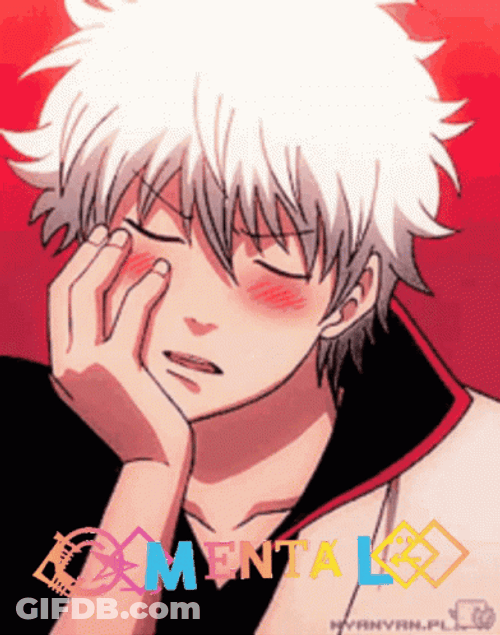 Gintama Cute Anime Boy Gintoki Sakata GIF