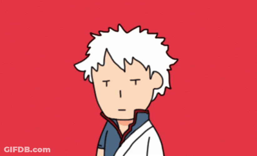 Gintama Sunglasses Fail GIF