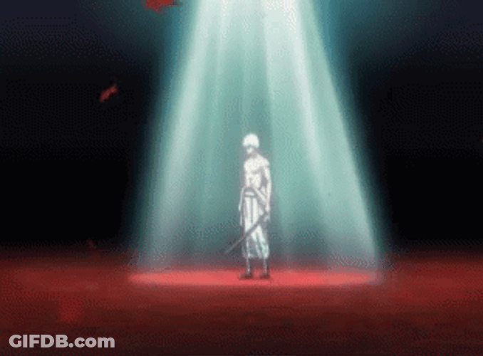 Gintoki Gintama Spotlight GIF